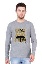 Load image into Gallery viewer, Wild And Free - Men's Round Neck Full Sleeve T-Shirt