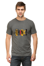 Load image into Gallery viewer, Think Outside The Box - Men's Round Neck Half Sleeve T-Shirt