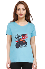 Load image into Gallery viewer, Racing Freedom 85 - Women's Round Neck Half Sleeve T-Shirt