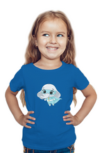 Load image into Gallery viewer, Super Hero Elephant - Kid's Round Neck Half Sleeve T-Shirt