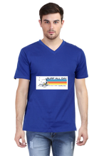 Load image into Gallery viewer, Surf All Day - Men's V-Neck Half Sleeve T-Shirt