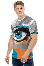 Load image into Gallery viewer, All Seeing Eye - Men's All Over Printed Half Sleeve T-Shirt