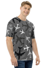 Load image into Gallery viewer, Aviation Pattern - Men's All Over Printed Half Sleeve T-Shirt