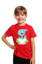 Load image into Gallery viewer, Baby Dinosaur Cute - Kid's Round Neck Half Sleeve T-Shirt