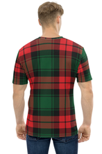 Load image into Gallery viewer, Broad Squared Pattern - Men's All Over Printed Half Sleeve T-Shirt