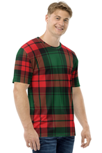 Load image into Gallery viewer, Broad Squared Pattern - Men's All Over Printed Half Sleeve T-Shirt