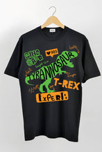 Load image into Gallery viewer, Green T Rex - Kid's Round Neck Half Sleeve T-Shirt (Girl)