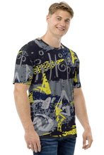 Load image into Gallery viewer, Hip Hop Pattern - Men's All Over Printed Half Sleeve T-Shirt