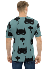 Load image into Gallery viewer, Super Hero Mask - Men's All Over Printed Half Sleeve T-Shirt