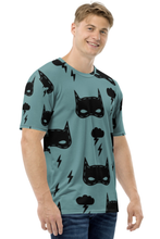 Load image into Gallery viewer, Super Hero Mask - Men's All Over Printed Half Sleeve T-Shirt