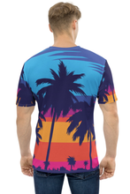 Load image into Gallery viewer, Vibrant Coco Pattern - Men's All Over Printed Half Sleeve T-Shirt