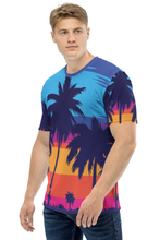 Load image into Gallery viewer, Vibrant Coco Pattern - Men's All Over Printed Half Sleeve T-Shirt