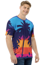 Load image into Gallery viewer, Vibrant Coco Pattern - Men's All Over Printed Half Sleeve T-Shirt