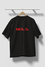 Load image into Gallery viewer, 911 Brotherhood automotive-inspired oversized streetwear tee for men and women
