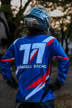 Load image into Gallery viewer, AeroSlash Blue Men’s Riding Jersey
