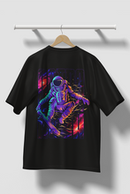 Load image into Gallery viewer, Premium 260 GSM Astro Rush oversized graphic t-shirt for futuristic streetwear fashion
