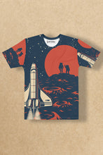 Load image into Gallery viewer, Celestial Trek - Men&#39;s All Over Printed Half Sleeve T-Shirt
