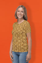 Load image into Gallery viewer, Coir Design Pattern - Women&#39;s All Over Printed Half Sleeve T-Shirt
