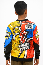 Load image into Gallery viewer, Comic Blast Kids Sports Sweatshirt

