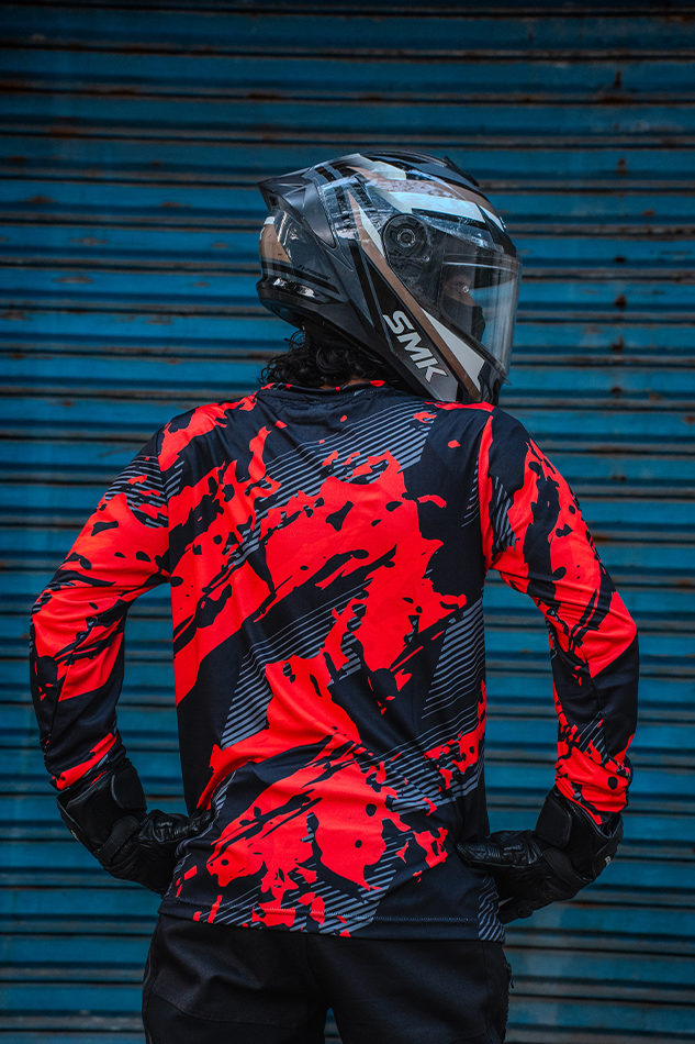 Crimson Velocity Riding Jersey for Hero XPulse 200 & 210 – Spyndell
