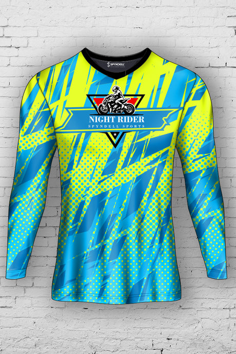 Electric Surge Men's Riding Jersey