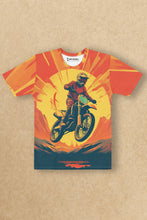 Load image into Gallery viewer, Enduro Sunset Thrill - Men&#39;s All Over Printed Half Sleeve T-Shirt
