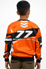 Load image into Gallery viewer, Fireburst Racer Kids Sports Sweatshirt
