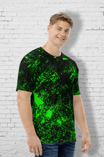 Load image into Gallery viewer, Fluorescent Pattern - Men&#39;s All Over Printed Half Sleeve T-Shirt
