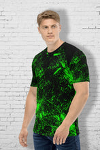 Load image into Gallery viewer, Fluorescent Pattern - Men&#39;s All Over Printed Half Sleeve T-Shirt
