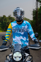 Load image into Gallery viewer, Glacier Ride Camo Men’s Riding Jersey
