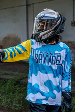 Load image into Gallery viewer, Glacier Ride Camo Men’s Riding Jersey
