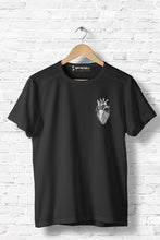 Load image into Gallery viewer, Heartbeat Harmony Front &amp; Back Design - Men&#39;s Round Neck Half Sleeve T-Shirt
