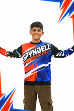 Load image into Gallery viewer, Lightning Rush Kids Sports Sweatshirt
