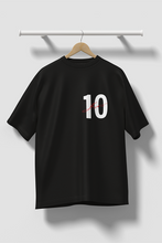 Load image into Gallery viewer, Lionel Messi football-inspired oversized streetwear tee for men and women
