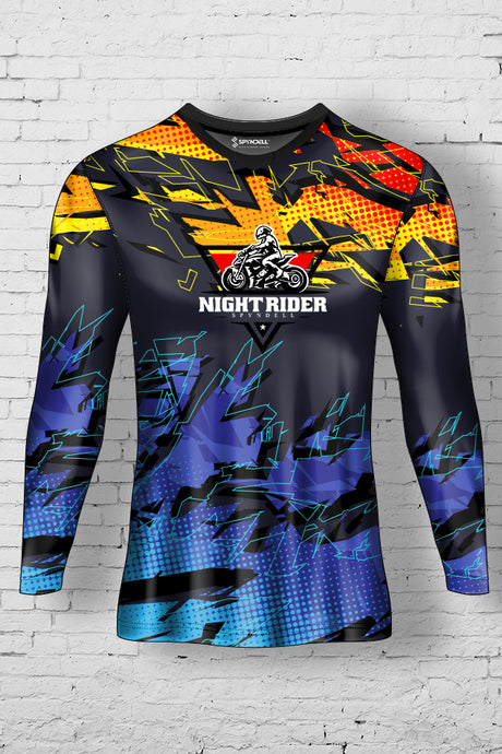 Midnight Thunder Men's Riding Jersey