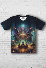 Load image into Gallery viewer, Mystic Meditation - Men&#39;s All Over Printed Half Sleeve T-Shirt
