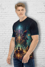 Load image into Gallery viewer, Mystic Meditation - Men&#39;s All Over Printed Half Sleeve T-Shirt
