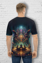 Load image into Gallery viewer, Mystic Meditation - Men&#39;s All Over Printed Half Sleeve T-Shirt
