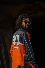 Load image into Gallery viewer, Orange Fury MX Men’s Riding Jersey
