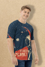 Load image into Gallery viewer, Other Planet - Men&#39;s All Over Printed Half Sleeve T-Shirt
