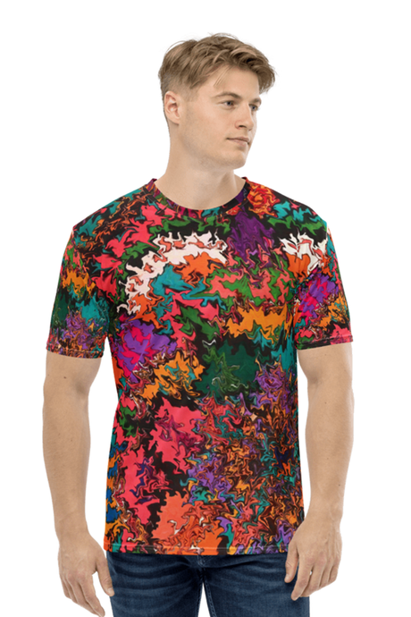 Pigmenta - Men's All Over Printed Half Sleeve T-Shirt