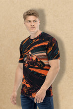 Load image into Gallery viewer, Racing Circuit - Men&#39;s All Over Printed Half Sleeve T-Shirt
