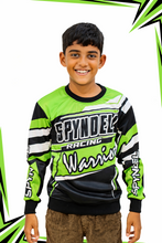 Load image into Gallery viewer, Racing Warrior Kids Sports Sweatshirt
