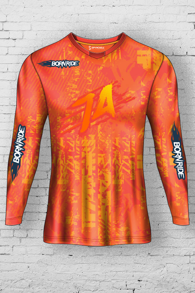 Inferno Blaze SPYNDELL Men's Riding Jersey