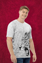 Load image into Gallery viewer, Leopard - Men&#39;s All Over Printed Half Sleeve T-Shirt
