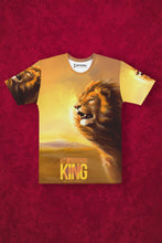 Load image into Gallery viewer, The King Of The Jungle - Men&#39;s All Over Printed Half Sleeve T-Shirt
