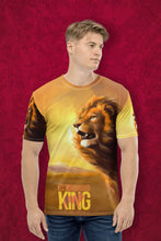 Load image into Gallery viewer, The King Of The Jungle - Men&#39;s All Over Printed Half Sleeve T-Shirt
