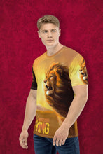 Load image into Gallery viewer, The King Of The Jungle - Men&#39;s All Over Printed Half Sleeve T-Shirt
