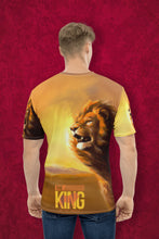 Load image into Gallery viewer, The King Of The Jungle - Men&#39;s All Over Printed Half Sleeve T-Shirt
