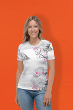 Load image into Gallery viewer, Chinese Nature Art - Women&#39;s All Over Printed Half Sleeve T-Shirt
